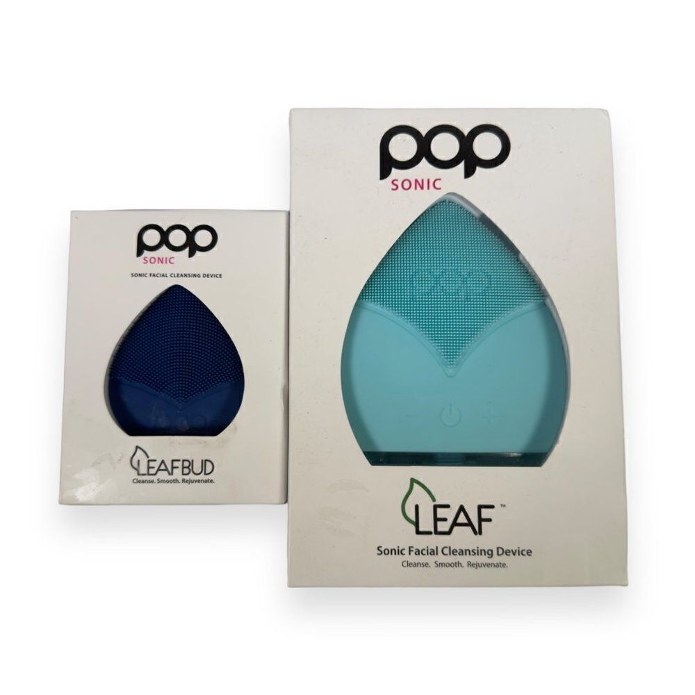 PopSonic‎ Leaf and Leafbud Sonic Facial Cleaning Bundle